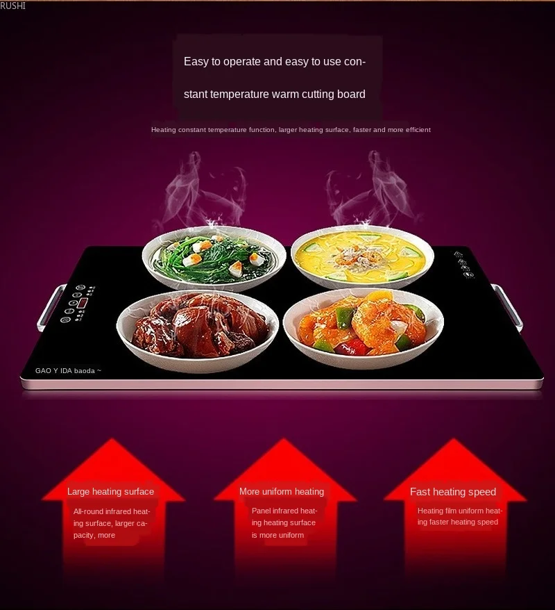 Бытовая настольная доска для сохранения тепла|Индукционные плиты| |