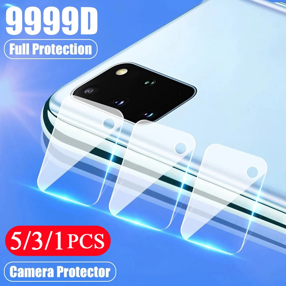 

5/3/1Pcs for Samsung Galaxy A12 A91 A71 A51 A41 A31 A21 A11 Lens film A90 A80 A70 A60 A50 A40 A30 A20 A10 Camera protector Glass