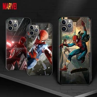 soft tpu cover cool hero spiderman art for apple iphone 12 11 se xs xr x 7 8 6 5 s mini plus pro max 2020 black phone case