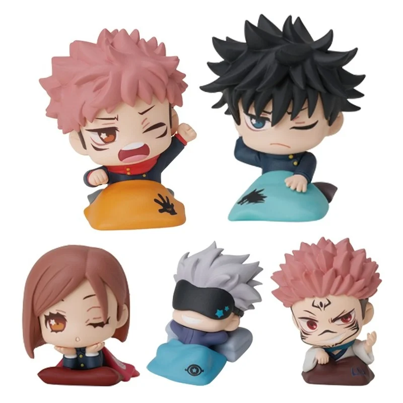 

Фигурка аниме Bandai, джудзюцу, кайзен, фусигуро, Мегуми, каваи, экшн-фигурка, капсула, игрушка, кукла для сна, для мальчиков и девочек, подарочны...