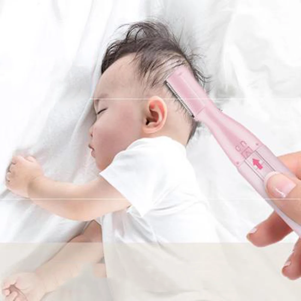 Электрический триммер для бровей мужчин и женщин бритва удаления волос на лице