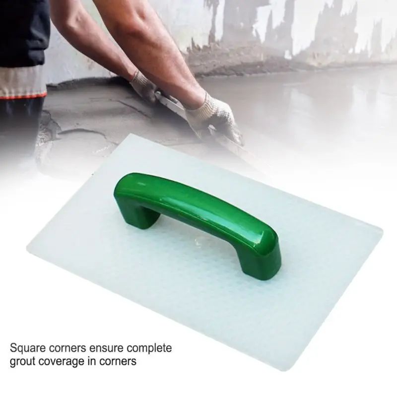

1Pc Plastic Plaster Trowel Cement Plastering Float Tile Hand Scraper Tools Grout Float Concrete Finishing Trowel Paving Mold