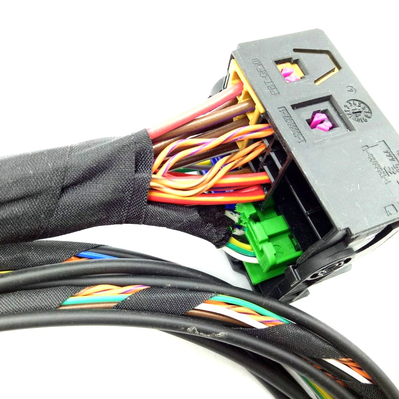 OEM RCD510 RNS510 730D Bluetooth Wiring Cable Wiring Plug and Play for VW Golf 6 MK6 Jetta Tiguan Passat CC B7 GTI Scirocco