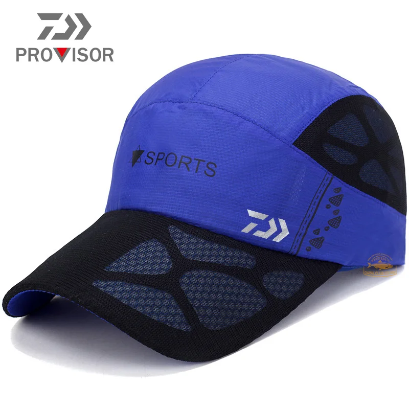 

Outdoor Fishing Sunhat Daiwa New Men's and Women's Mountaineering Quick-drying Mesh Cap Breathable Sports Riding Windproof Cap