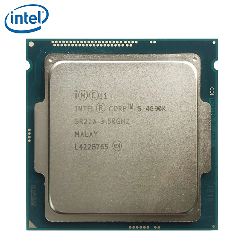 Процессор Intel Core i5 4690K 3 5 ГГц 6 Мб разъем LGA 1150 четырехъядерный процессор I5-4690K SR21A