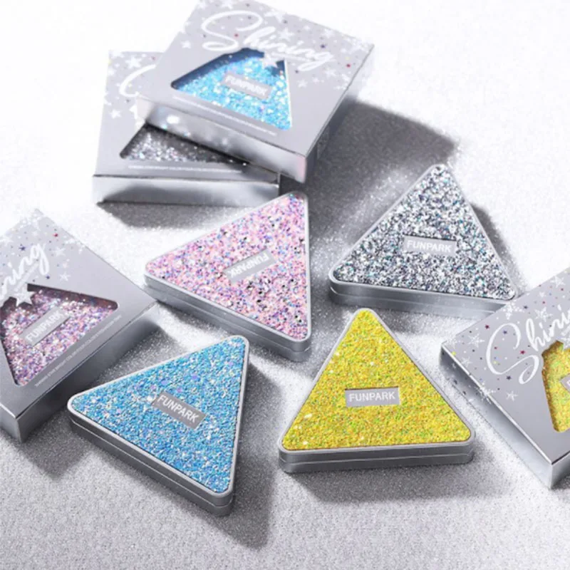 4 цвета блестящие тени для век палитра макияжа матовые мерцающий и Сияющий