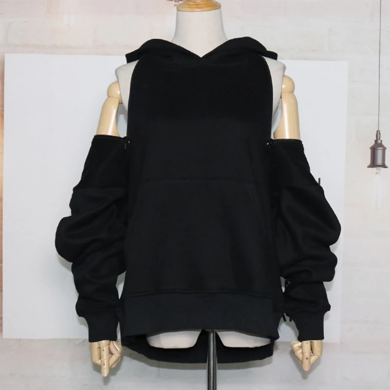 Женские двусторонние толстовки флисовый свитшот с капюшоном пуловер спортивный