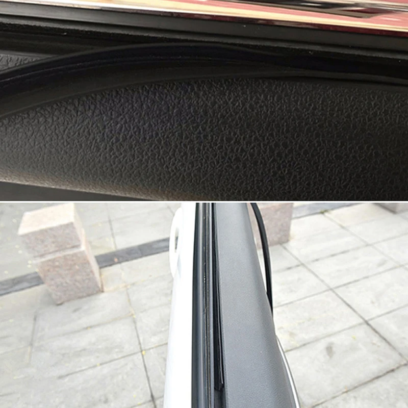 

Rubber Car sealing Strip Trim Window 3 meter Auto Black Edge Moulding Replacement