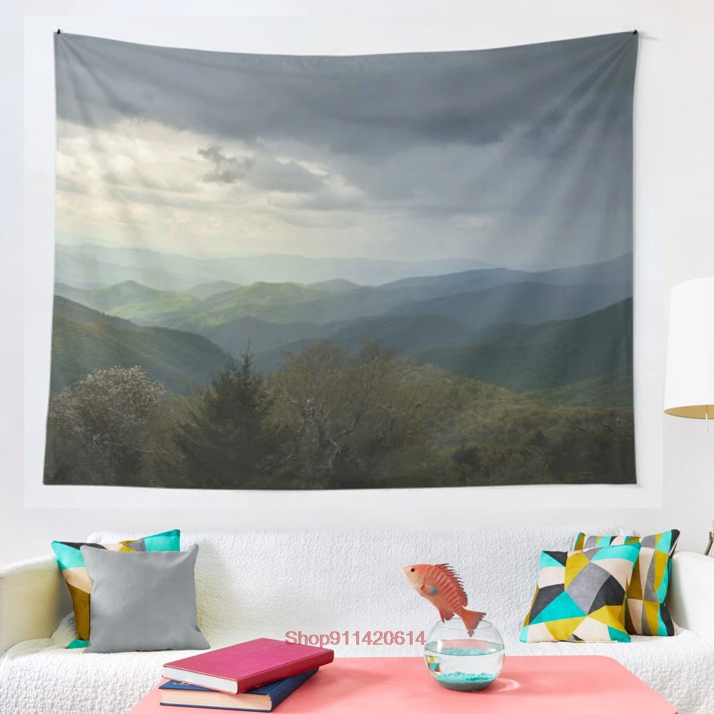 

Appalachian Mountains Overlook tapestry More Size home living room bedroom decorative wall blanket