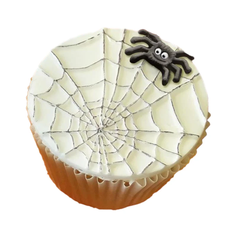 Пауки на Хэллоуин meiжум паук паука сахар ремесло торты конфета форма инструменты