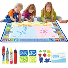 Коврик Волшебный водный для рисования, 8 видов, Письменная доска для рисования, раскраски, инструменты для рисования, развивающая игрушка, подарок для детей