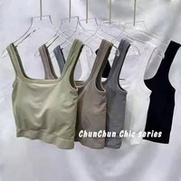 womens underwear tube tops sexy solid color top fashion push up comfort bra new womens sports yoga tank up female lingerie