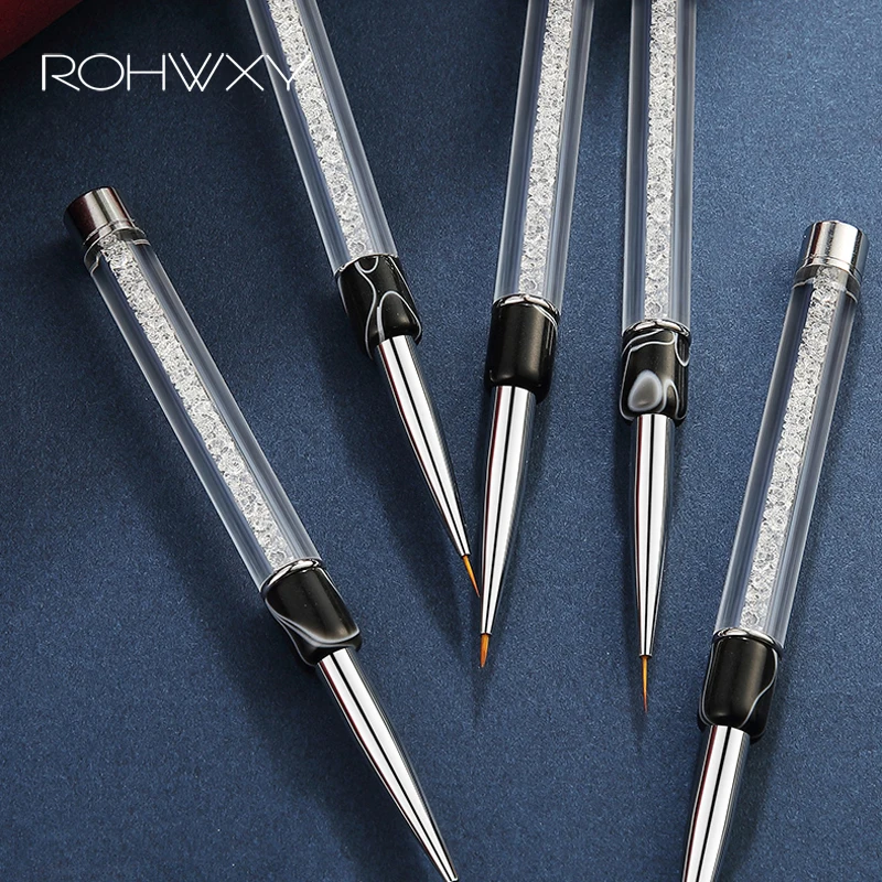 Набор кистей для дизайна ногтей ROHWXY 15 шт. гелевая акриловая кисть инструмент