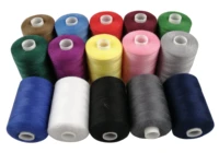 sewing thread 15 colors 40s2 1000 yards for sewing machine embroidery machine