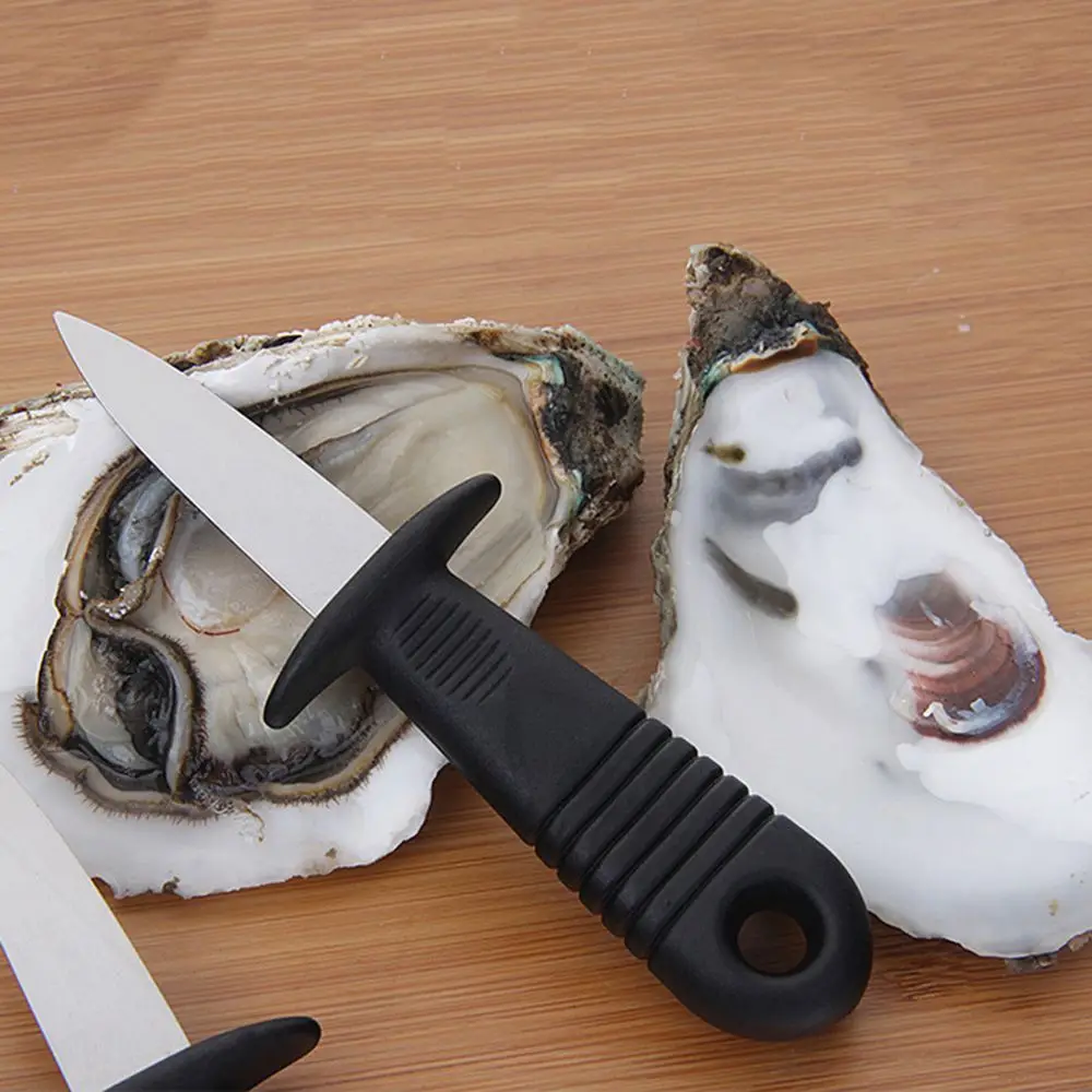 Из нержавеющей стали практичная Oysters зубчатый нож для морепродуктов инструмент с