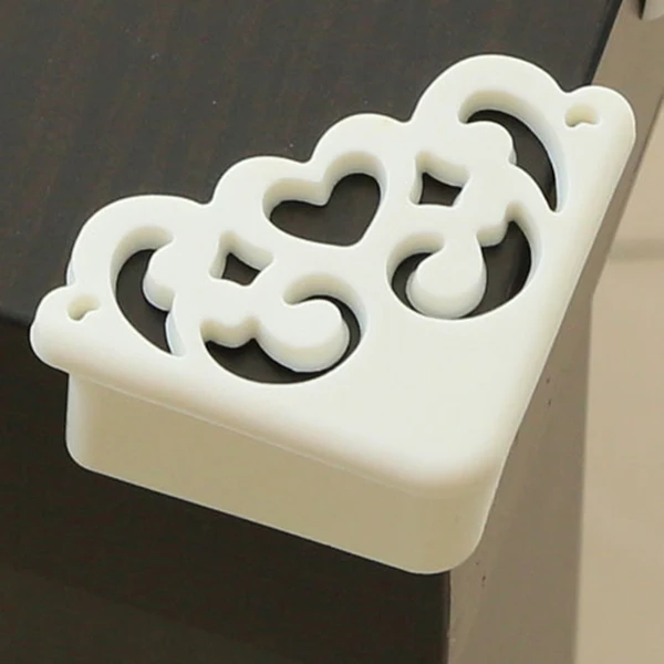 4 шт. защитные Угловые протекторы для детей и малышей ПВХ мебели угловые