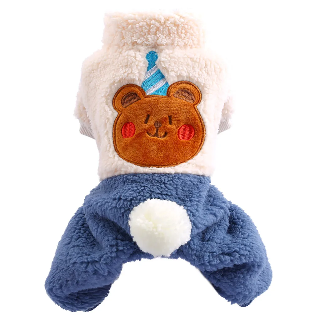 Одежда для собак рубашки новое бархатное пальто из ягненка на день рождения с