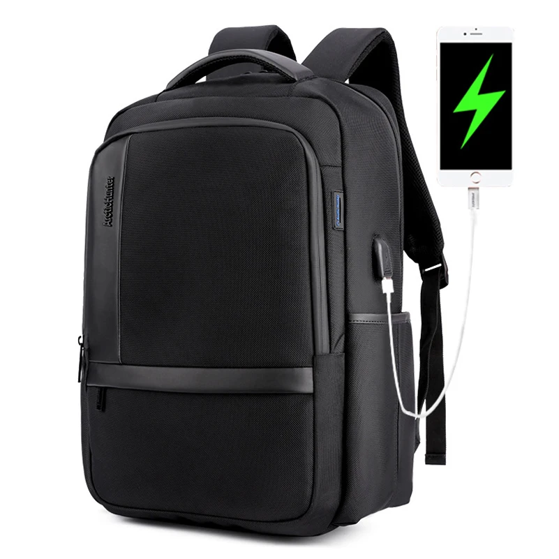 Для мужчин рюкзак большой емкости Противоугонная кабель для наушников выход