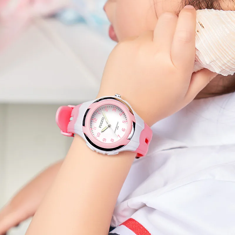 Высококачественные детские часы для девочек и мальчиков студенческие