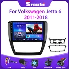 Автомагнитола Srnubi 2 Din Android 10 для Volkswagen VW Jetta Bora 2011-2018 мультимедийный видеоплеер 4G WIFI RDS GPS DVD головное устройство