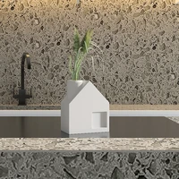 cement house design silicone mold cement candlestick mold flowerpot vase cement mold home decoration silicone mold