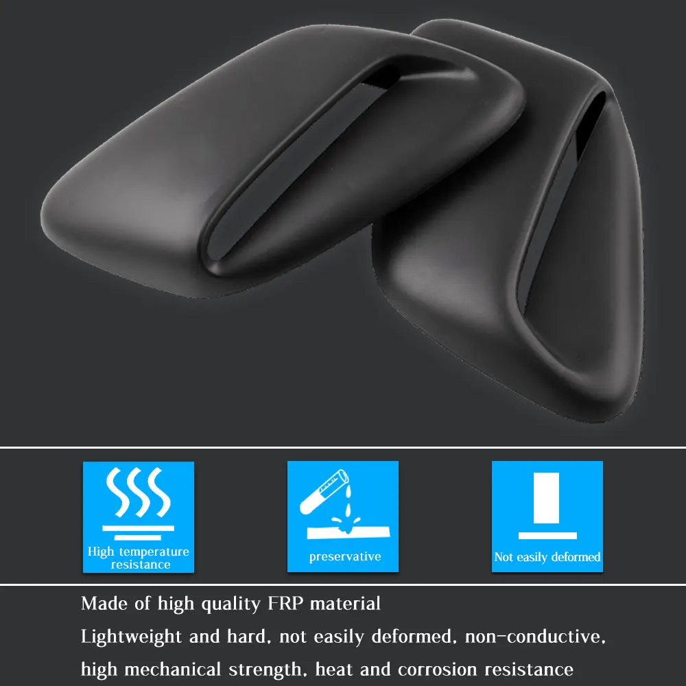 Вытяжка вентиляционная Индукционная Совок воздушный выход ABS черный для Subaru Impreza