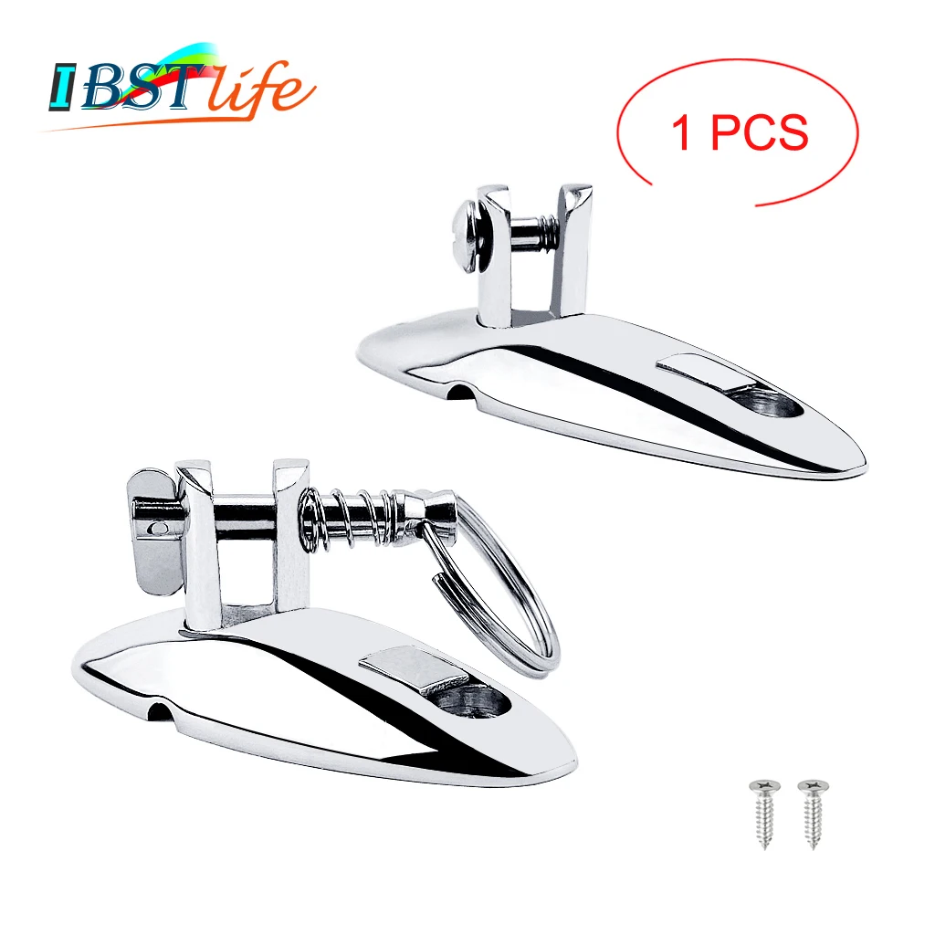 

Stainless Steel 316 Heavy Duty 360 Degrees Swivel Quick Release Boat Bimini Top Deck Hinge Marine Hardware Accessories