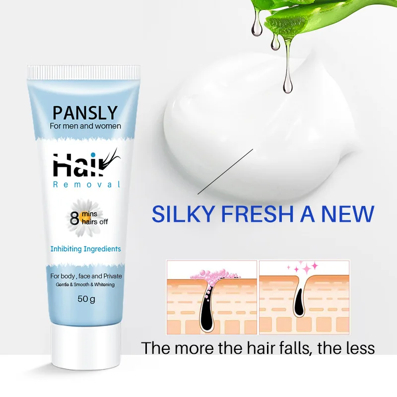 

PANSLY leg hair hand hair gentle moisturizes 50g Hair removal cream