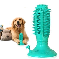 rubber dog chew toys dog toothbrush teeth cleaning toy dog pet toothbrushes brushing stick pet dog supplies puppy popular toys