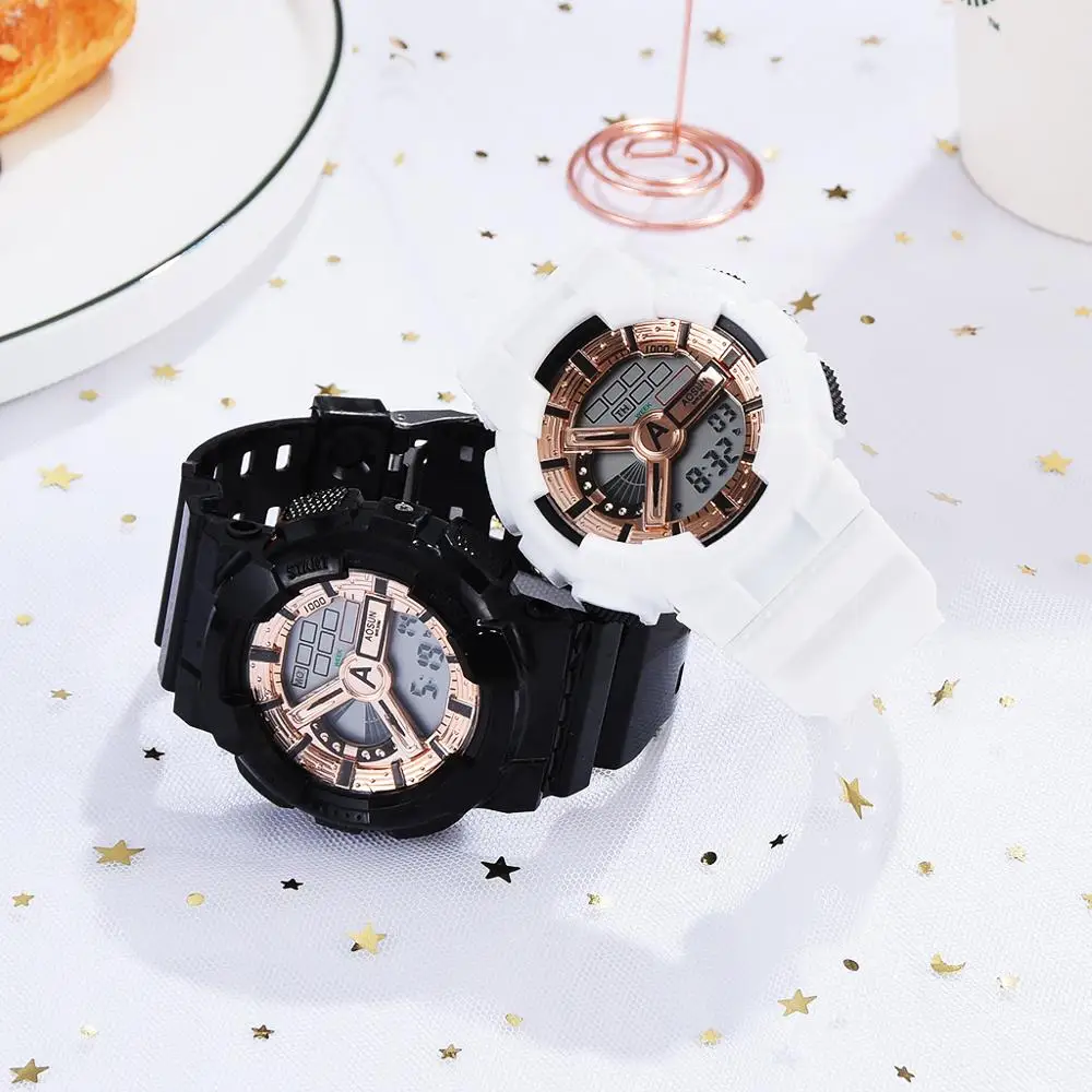 

Women Fashion Watch Casual Men's Digital Business Watch Simple Sport Man Silicone Female Relogio Masculino Clock Zegarek Damski