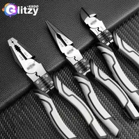 multifunctional clamps stripping pliers cable cutter nipper cutting universal wire stripper hardware hand tools electrician