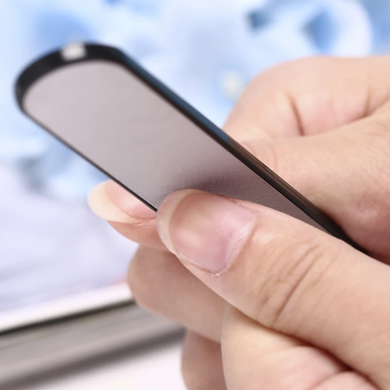 

Professional Nail File Double Sided Stainless Steel Nail Sanding Polishing Grinding Nail Art Manicure Beauty Tools 1pcs