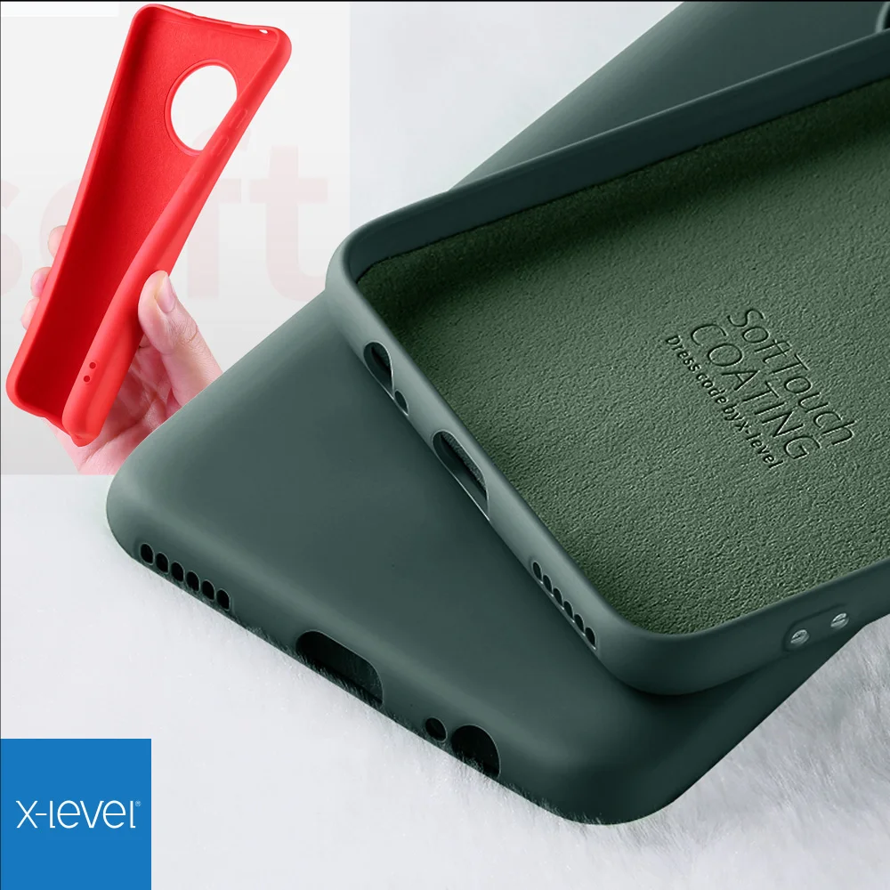 X Level жидкий силиконовый чехол для huawei mate 30 Pro мягкий гелевый резиновый тонкий