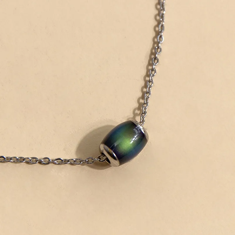 Ожерелье с подвеской в виде бусин на удачу контролем температуры | Украшения и