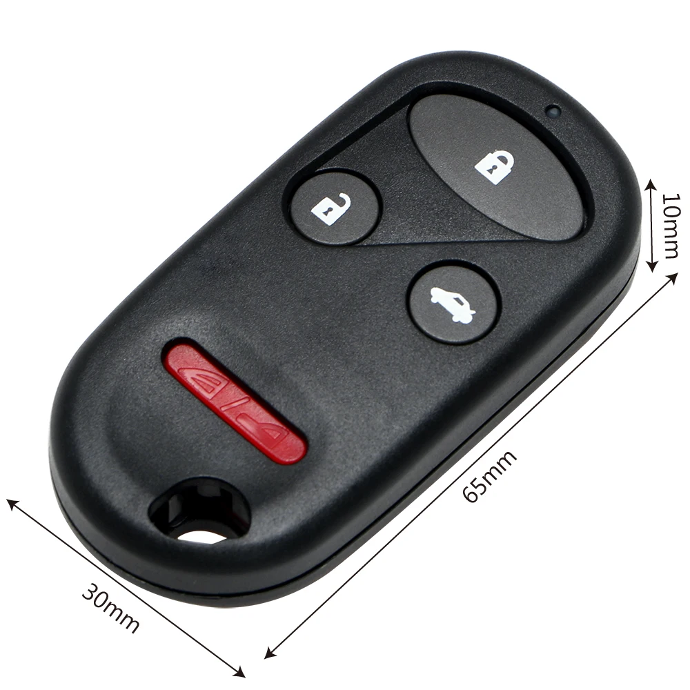 Replacement Car-styling 4 Button Car Key Shell Remote Accessories For Honda Accord CRV S2000 Civic Odyssey | Автомобили и