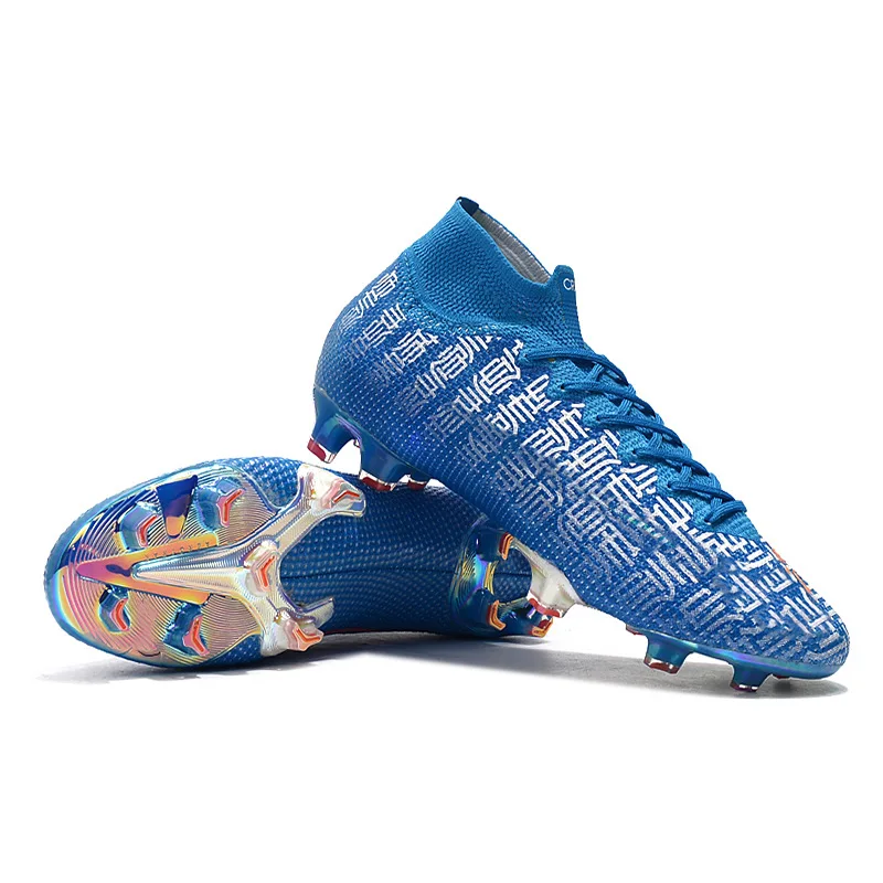 

Football Boots Professional Outdoor FG Soccer Sneakers Original Brand Fustal Cleats Hombre Chaussures High Top Men Soccer Shoes