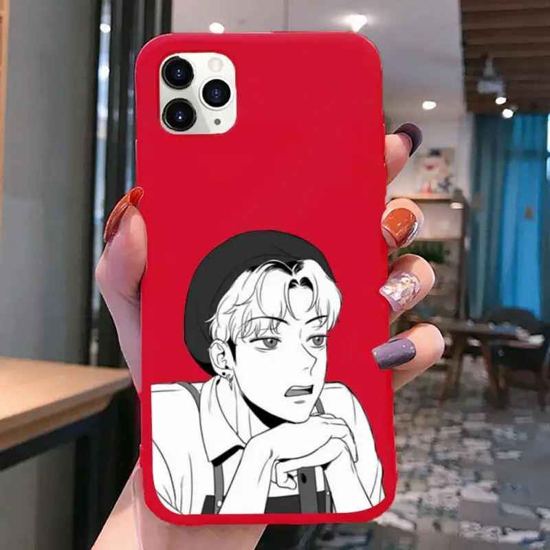 Чехол для телефона аниме Bj A-Alex iphone 13 12 11 Pro Max Mini XS 8 7 6 6S Plus X SE 2020 XR красный чехол |