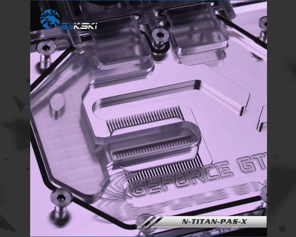 Bykski N-TITAN-PAS-X полное покрытие Графика карты водяного охлаждения блока для NewFounder GTX Titan X-Паскаль, GTX1080Ti/1080/1070, M6000