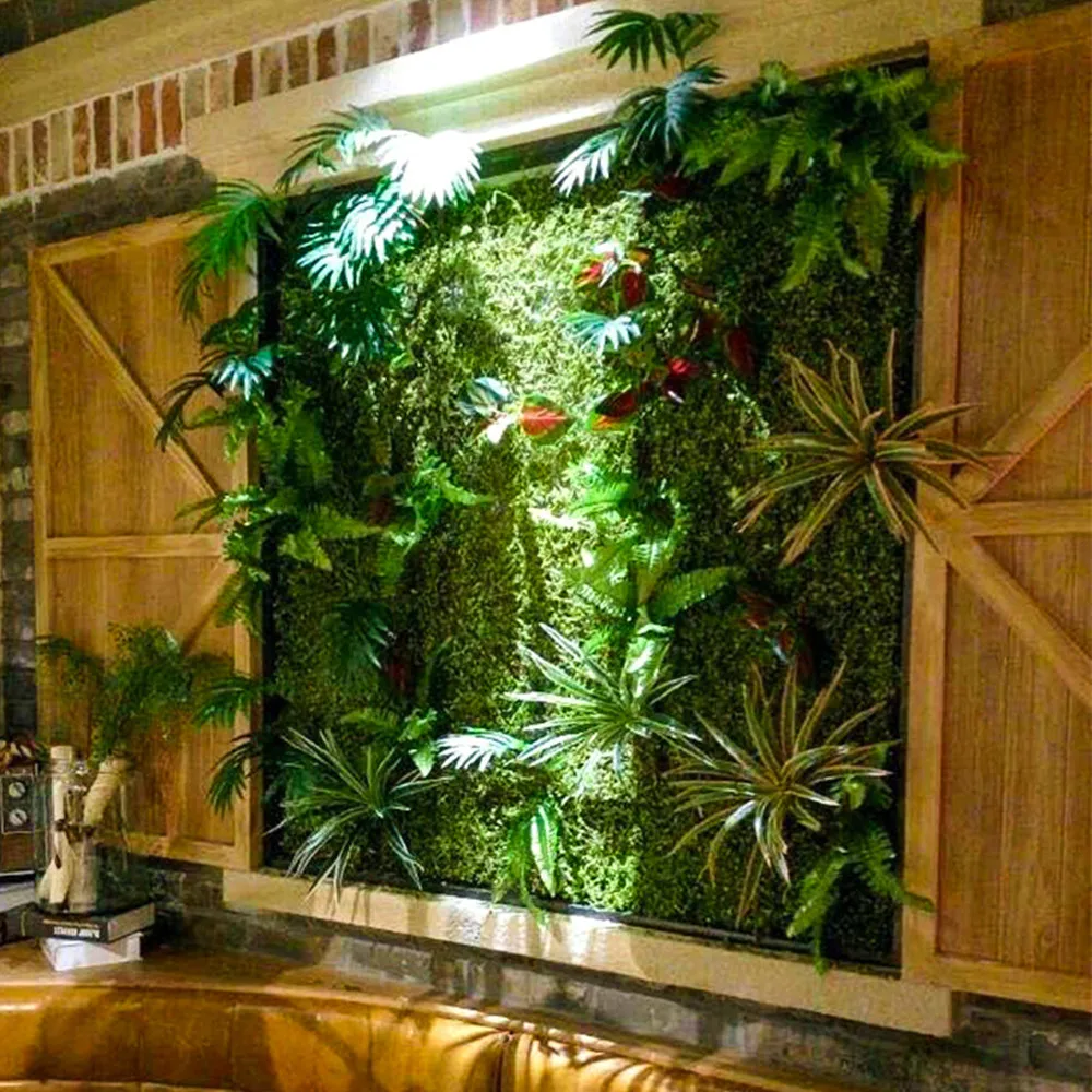 Искусственная трава 4 шт. искусственная стена для вечеринки трава|Искусственный