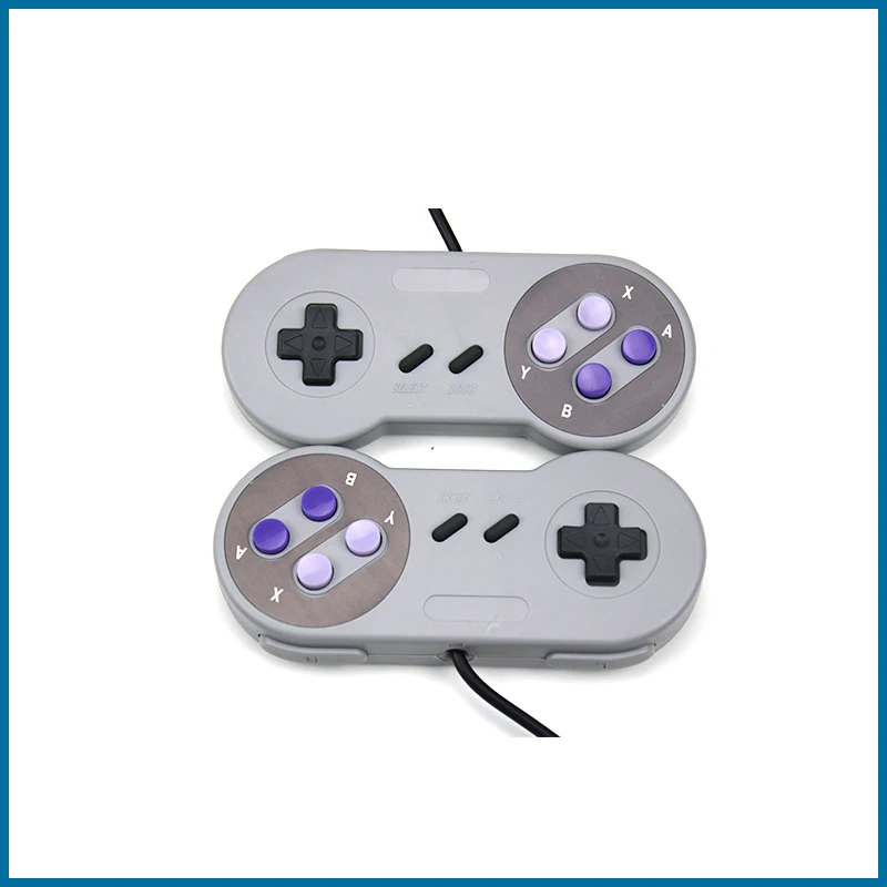 USB контроллер-робот S 2 шт. супер игровой контроллер SNES классический геймпад