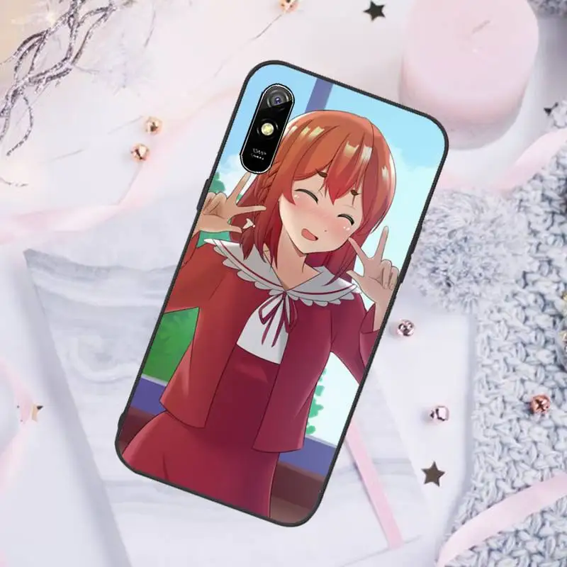

Kanojo Okarishimasu Phone Case For Xiaomi Mi Redmi Note 7 8 9 pro 8T 9T 9S 9A 10 Lite pro