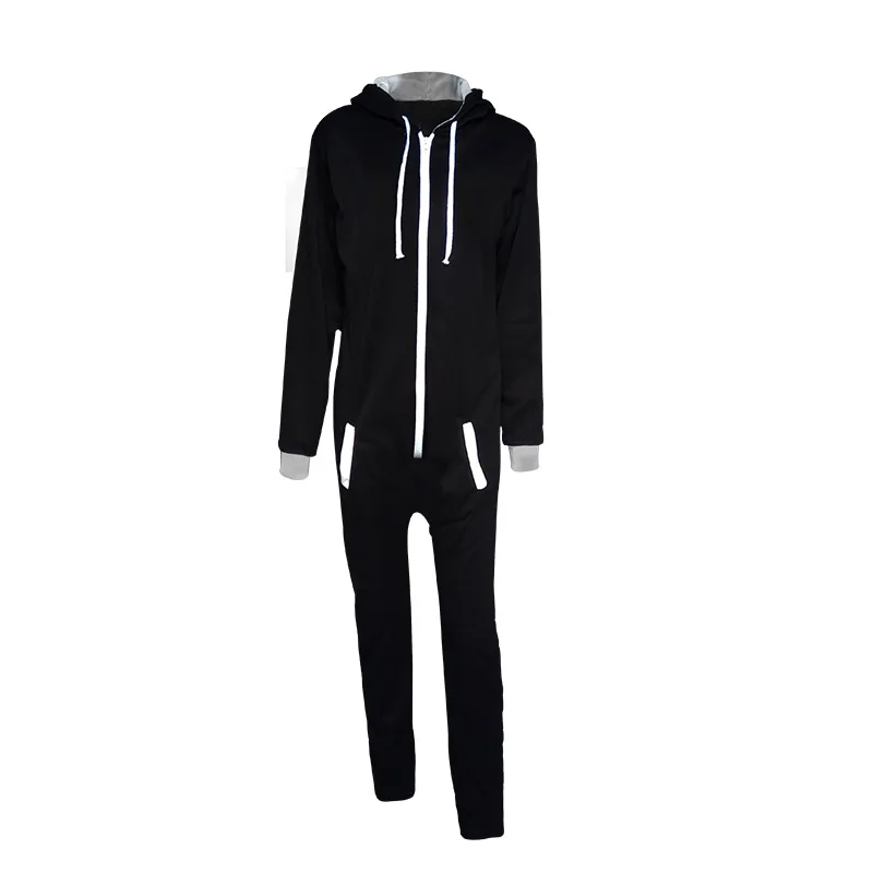 2022  Autumn Winter Hot Sale 5 Colors Fashion Unisex Men Pajamas Fashion Hooded Jumpsuit Onesie All In One Jumpsuits M-2XL