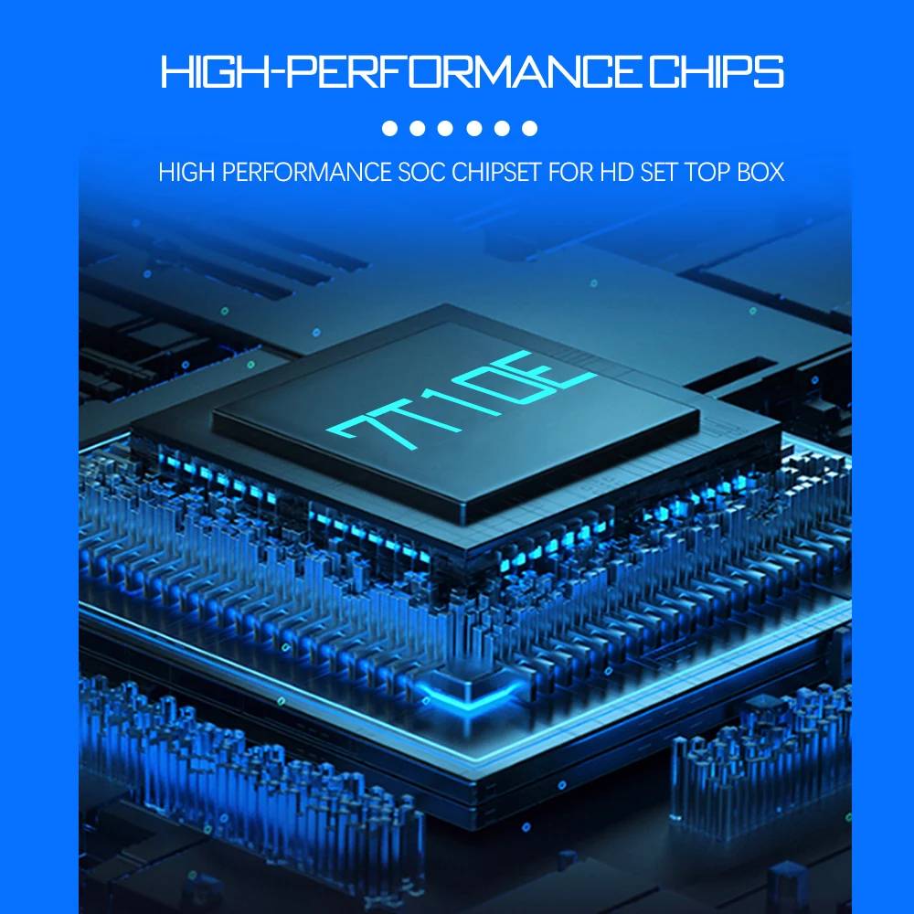 Ресивер спутникового цифрового ТВ DVB T2 10 битный декодер H.265/HEVC для Италии