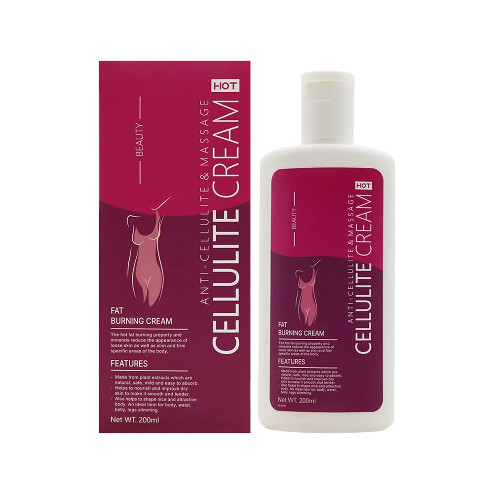 

200ml Body Slimming Cream Thin Waist Massage Body Care Cream Anti Cellulite Cream Fat Burner Weight Loss Creams