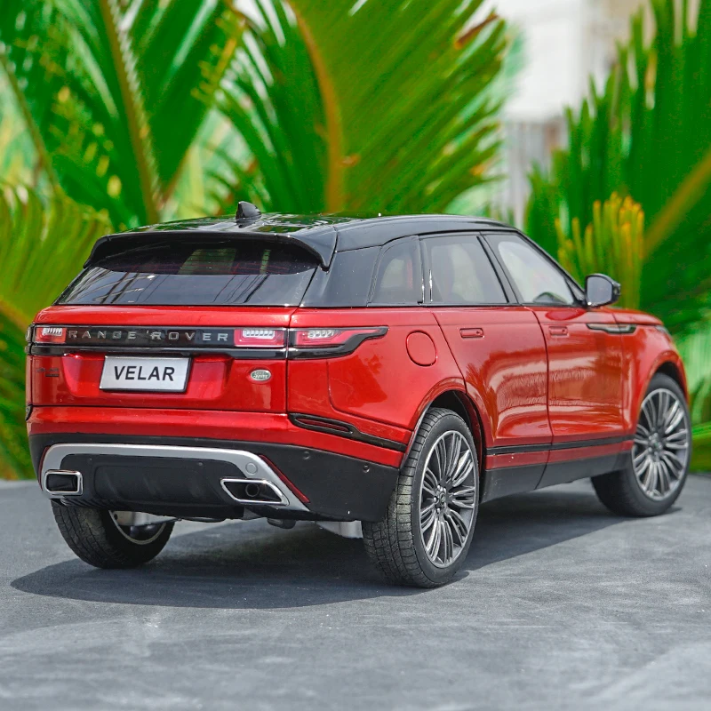 Изысканная модель 1:18 LCD VELAR SUV из сплава высокая имитация Высококачественная