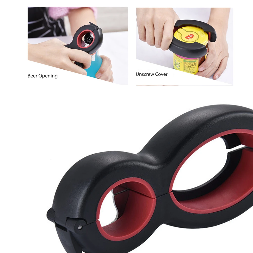 6 в 1 многофункциональная открывалка для бутылок с пивом|Открывалки| |