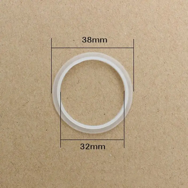 Силиконовое уплотнительное кольцо для раковины в ванной комнате черное ванны