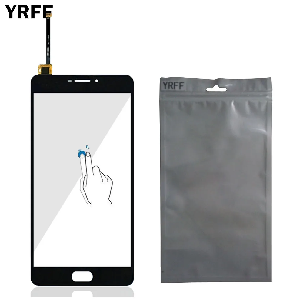 

6.0'' Mobile Phone Front Glass Sensor For MEIZU M3 Max Meilan Max Touch Screen Digitizer Panel Glass Tools + Protector Film