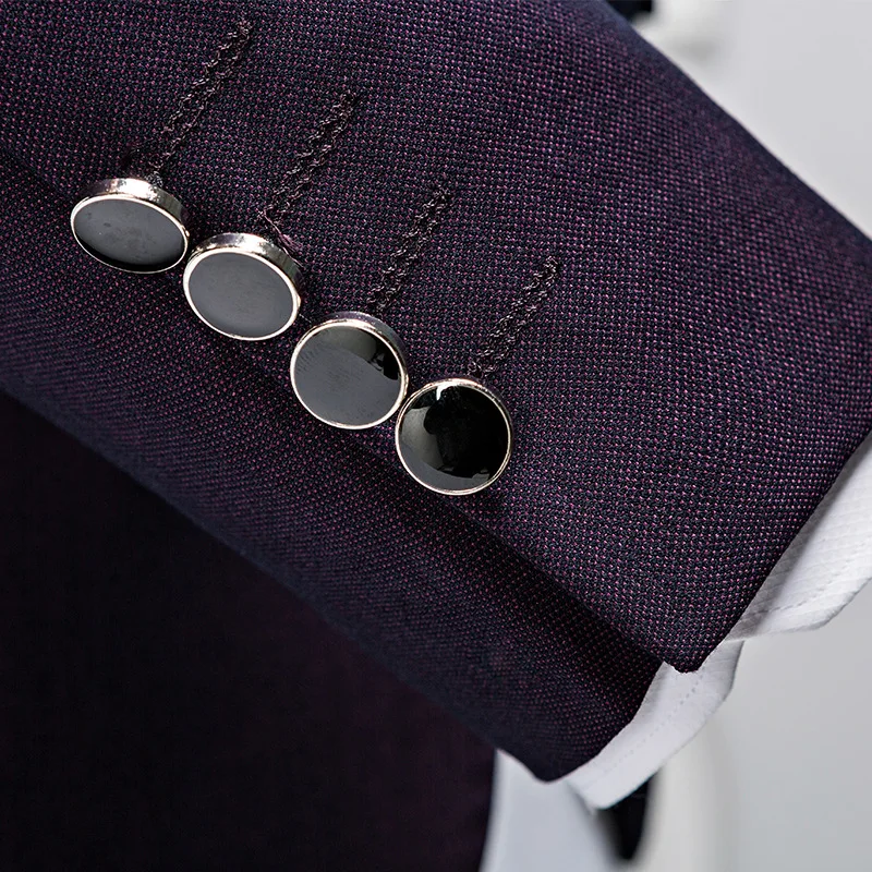 

Men's Three Piece Wedding Suits Blazers Trousers Pants Vest Waistcoat Men's Designs Casual Business Suit 3 Pieces Set