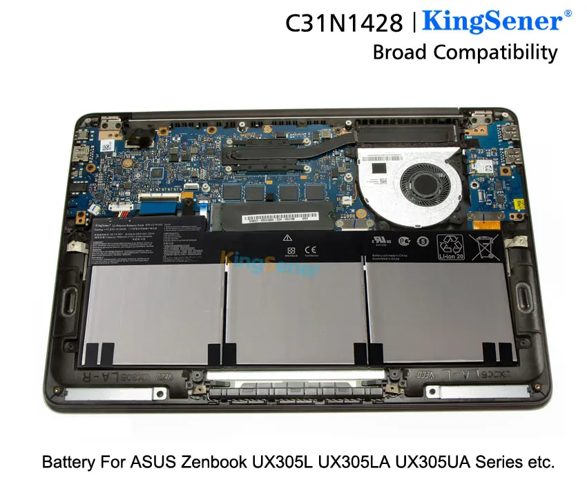 KingSener New C31N1428 Аккумулятор для ноутбука ASUS Zenbook UX305L UX305LA UX305UA 3ICP5/91/91 11 31 V